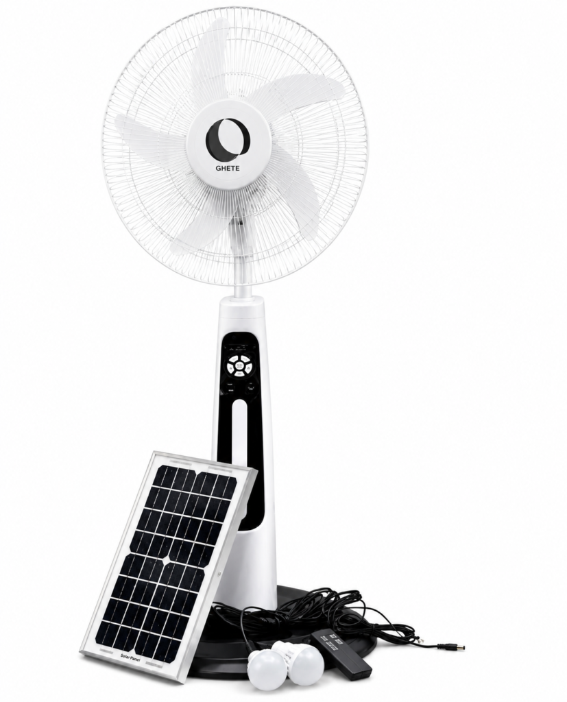 rechargeable stand fan